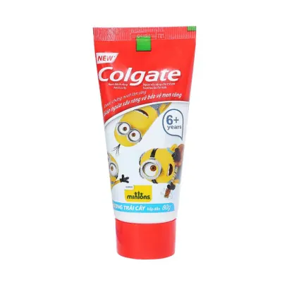 Kem Đánh Răng Trẻ Em Colgate Ngừa Sâu Răng Minions 80g