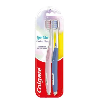 Bộ 2 Bàn Chải Đánh Răng Colgate Gentle Comfort Clean