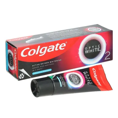 Kem Đánh Răng Colgate Optic White O2 Peach OS 85g
