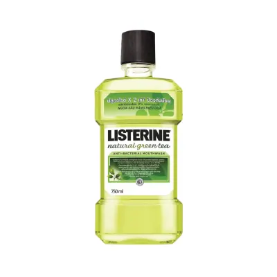 Nước Súc Miệng Listerine Trà Xanh Thiên Nhiên 750ml