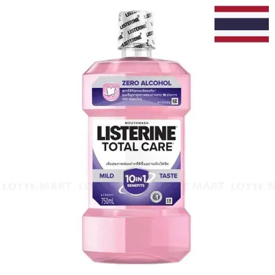 Nước Súc Miệng Listerine Total Care Không Cồn