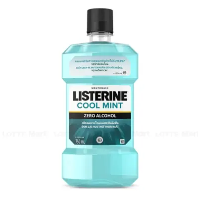 Nước Súc Miệng Listerine Zero Chai 750ml