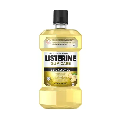 Nước Súc Miệng Listerine Gum Care Tinh Chất Gừng 750ml