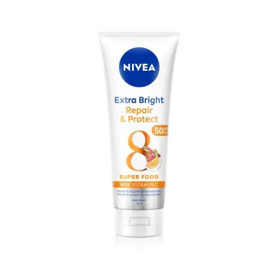 Serum Dưỡng Thể Nivea Giúp Phục Hồi & Chống Nắng 180ml