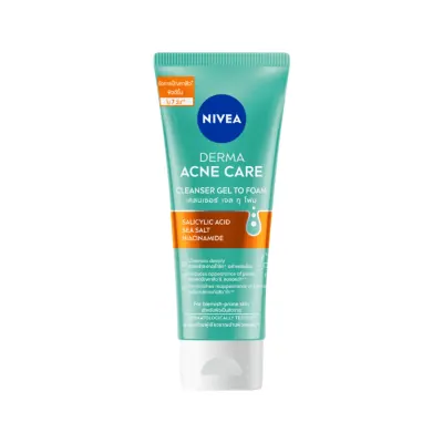 [Mini] Sữa Rửa Mặt Nivea Dạng Gel Tạo Bọt Sạch Sâu Ngừa Mụn 50ml