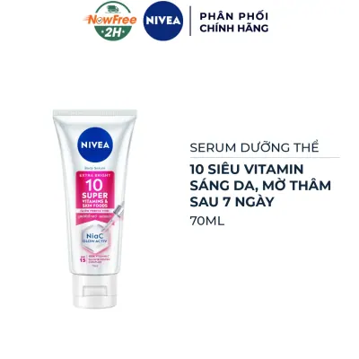 Serum Dưỡng Thể Nivea Sáng Da, Mờ Thâm Nám 70ml