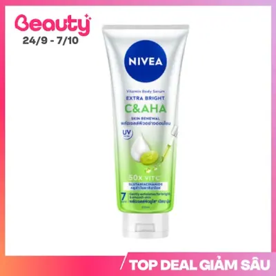 Sữa Dưỡng Thể Nivea Serum Extra Bright C và AHA Tuýp 300ml