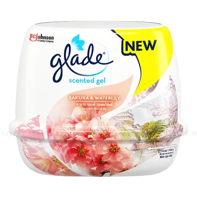 Sáp Thơm Glade Hương Hoa Anh Đào & Lily Hộp 180g