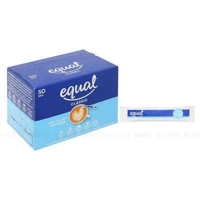 Đường Ăn Kiêng Equal Classic Hộp 50 Gói
