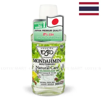 Nước Súc Miệng Mondahmin Natural Không Cồn Chai 300ml