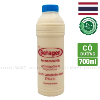 Sữa Chua Uống Betagen Hương Tự Nhiên Chai 700ml