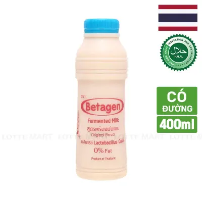 Sữa Uống Uống Betagen Hương Tự Nhiên Chai 400ml