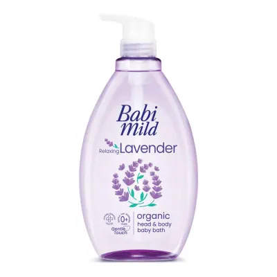 Sữa Tắm Gội Babi Mild Lavender Organic 800ml