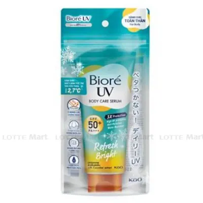 Serum Chống Nắng Bioré UV Dưỡng Thể Kháng Bụi Mát Lạnh SPF 50+/PA+++ Tuýp 150ml