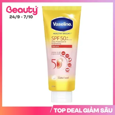 Serum Dưỡng Thể Vaseline 5D SPF50+ Bảo Vệ Da Sáng Khỏe 300ml