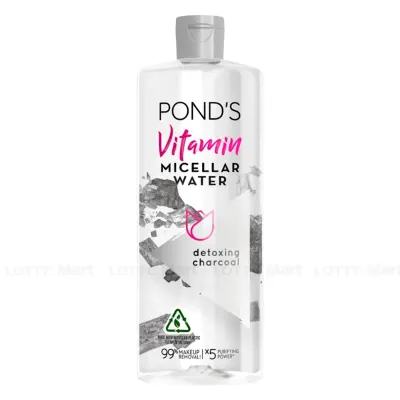 Nước Tẩy Trang Pond's Vitamin và Tinh Than Tre Sạch Sâu 400ml