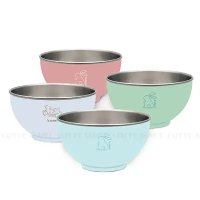 Tô Inox Bọc Nhựa Zebra 15cm