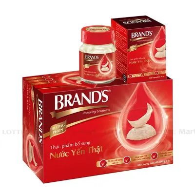 Lốc 6 Hũ Nước Yến Brand's Có Đường 42g