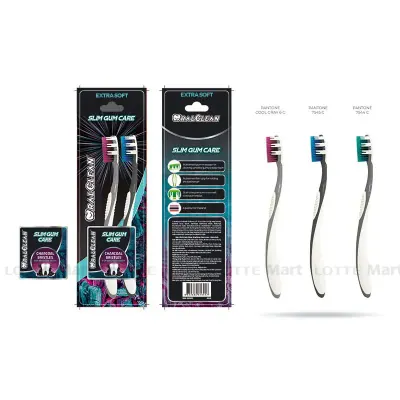 Bàn Chải Đánh Răng Oral Clean Gum Care Extra Soft Vỉ 2 Cái