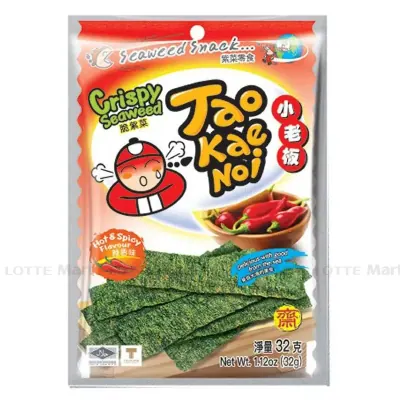 Snack Rong Biển Taokaenoi Vị Cay 32g