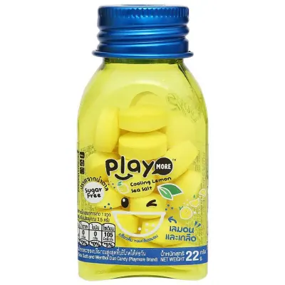 Kẹo The Playmore Vị Chanh Muối Hủ 22g