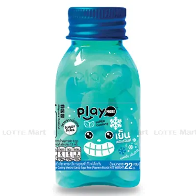 Kẹo The Mát Lạnh Hương Bạc Hà Playmore Hũ 22g