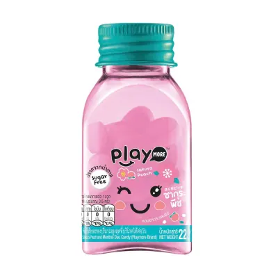 Kẹo The Playmore Saku Đào Hủ 22g