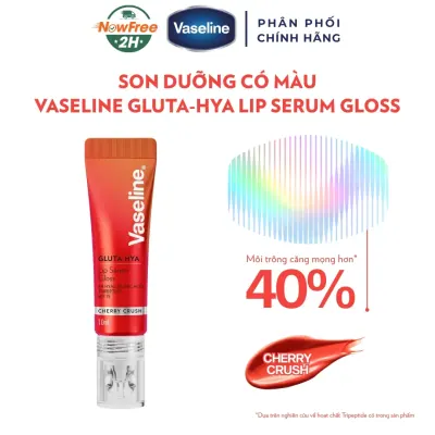 Son Dưỡng Có Màu Vaseline Cherry Crush - Đỏ Anh Đào 10ml