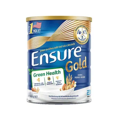 Thực Phẩm Dinh Dưỡng Ensure Gold Green Health 800g