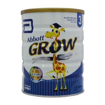 Sản Phẩm Dinh Dưỡng Công Thức Grow 3/1+ Hộp Thiếc 850/800g