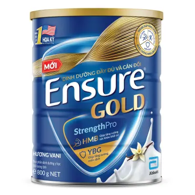 Sữa Bột Ensure Gold Hương Vani 800g