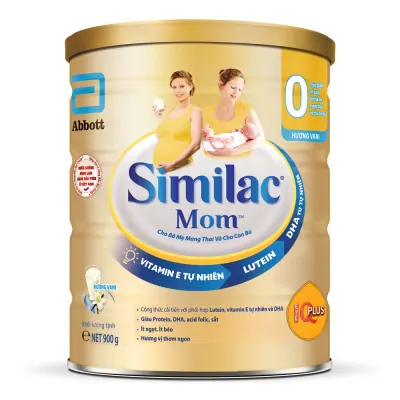 Sữa Bột Similac Mom Vani Hộp Thiếc 900g