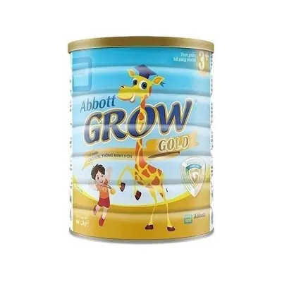 Thực Phẩm Bổ Sung Grow Gold 3+ Hộp Thiếc 1.7kg/1.6kg