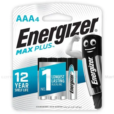 Pin AAA Energizer Max Plus EP92 BP4