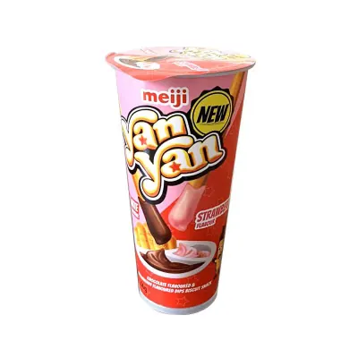 Bánh Đũa Yan Yan Phủ Dâu 50g