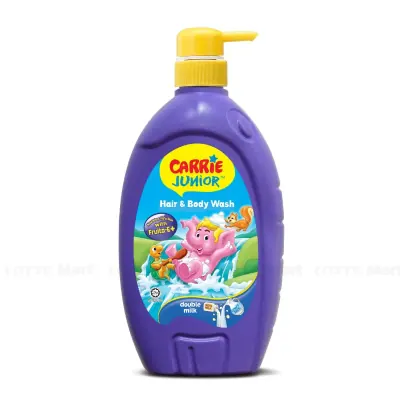 Dầu Tắm Gội Carrie Junior Double Milk 700ml (Phù Hợp Với Bé Trên 2 Tuổi)