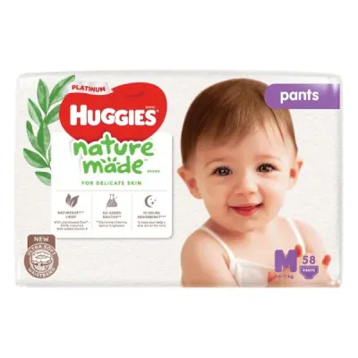 Tã Quần Huggies Naturemade M58