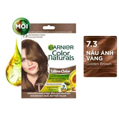 Kem Nhuộm Garnier 7.3 NAU ANH Vang -30ml+30g