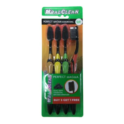 Bộ 04 Bàn Chải Đánh Răng Oral Clean Perfect Lông Tơ