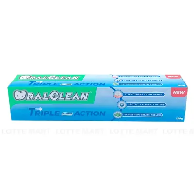 Kem Đánh Răng Oralclean Triple Action 150g