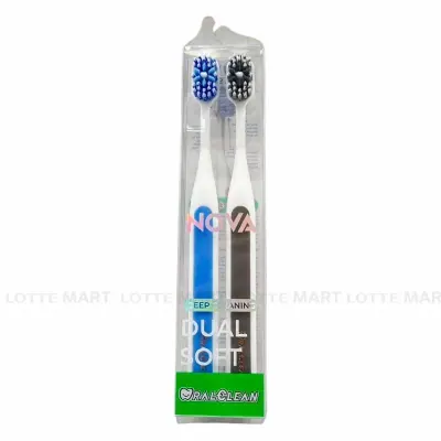 Bộ 2 Bàn Chải Đánh Răng Oral Clean Nova Dual Soft