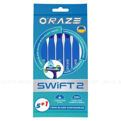 Dao Cạo Râu 2 Lưỡi O'Raze OR02 Swift 2