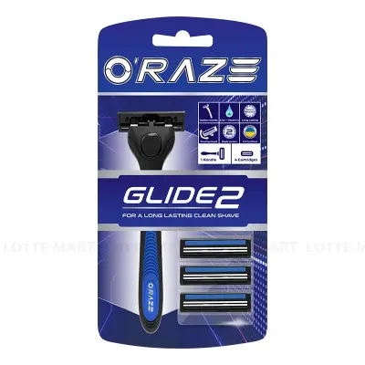Dao Cạo Râu 2 Lưỡi O'Raze OR05 Glide 2