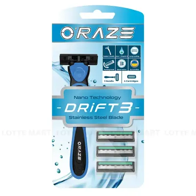 Dao Cạo Râu 3 Lưỡi O'Raze OR07 Drift 3