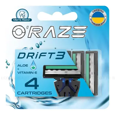 Lưỡi Dao Cao Râu 3 Lưỡi O'Raze OR08 Drift 3