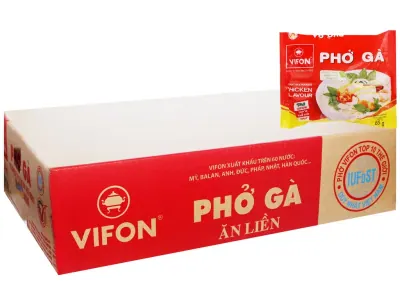 Thùng 30 Gói Phở Gà Ăn Liền Vifon 65g