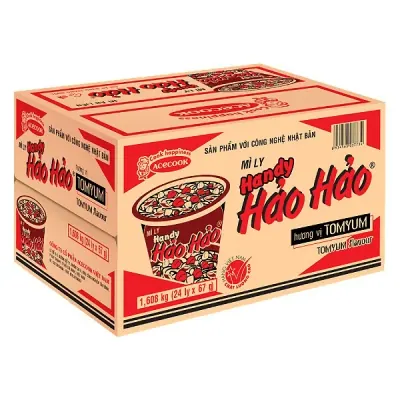 Thùng 24 Ly Mì Handy Hảo Hảo Tomyum 67g