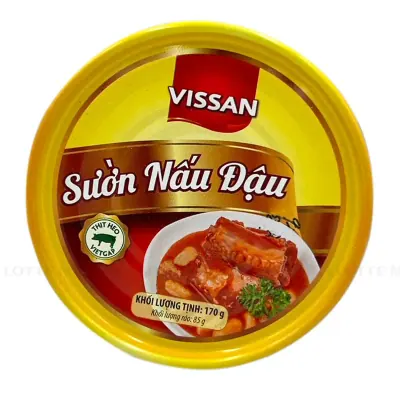 Sườn Nấu Đậu Vissan Hộp 170g
