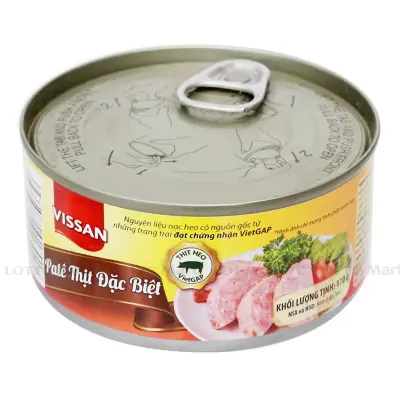 Pate Thịt Đặc Biệt Vissan Hộp 170g