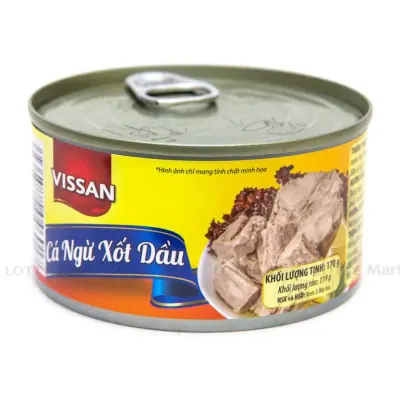 Cá Ngừ Sốt Dầu Vissan Hộp 170g